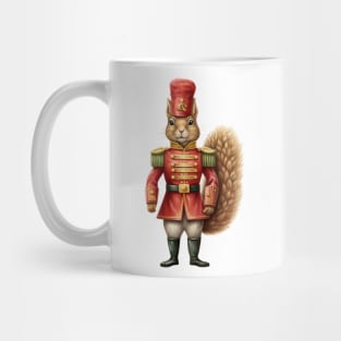 Squirrel Christmas Nutcracker Mug